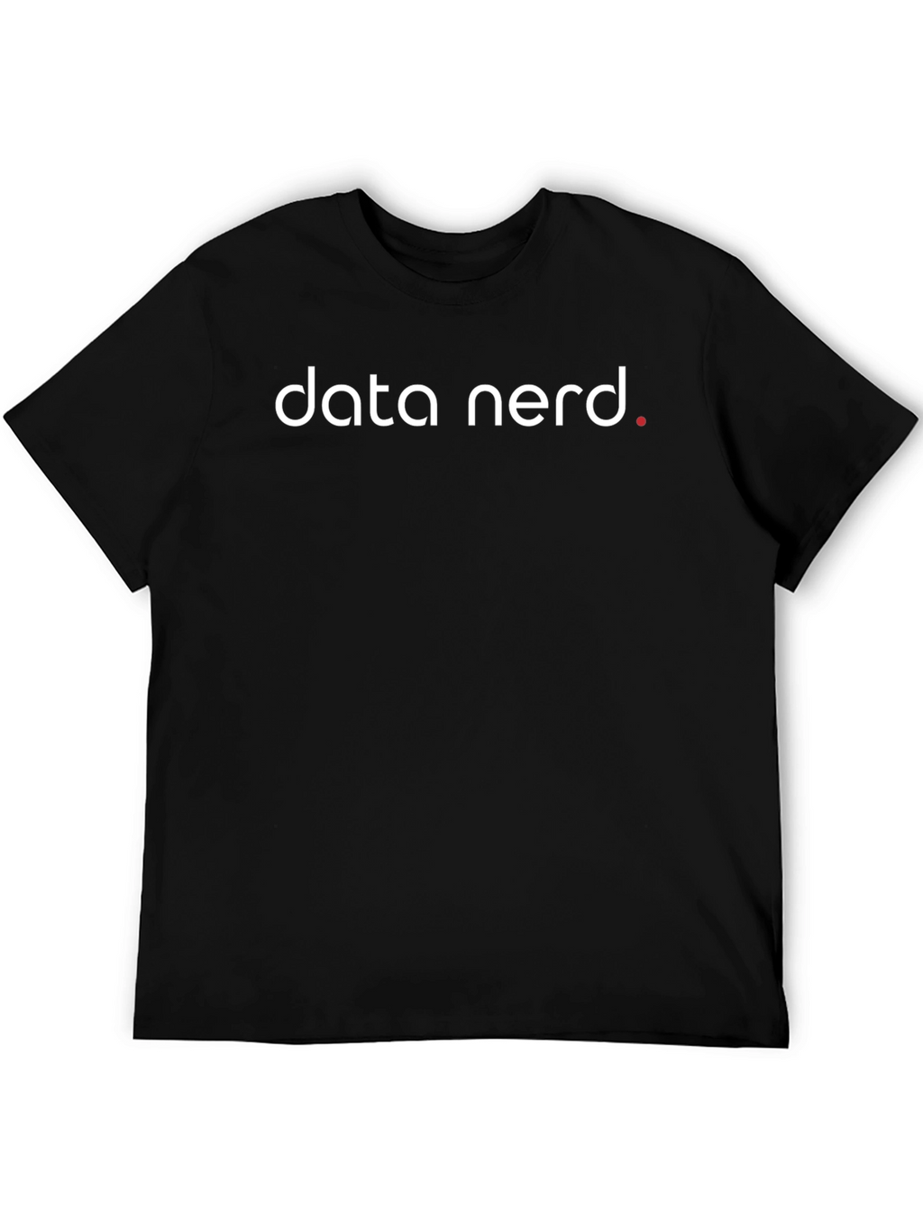 Data Nerd Tee - Black Cotton Blend