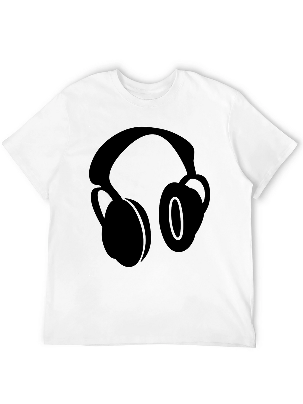 Headphones Graphic T-Shirt - Trendy Music Lover Tee