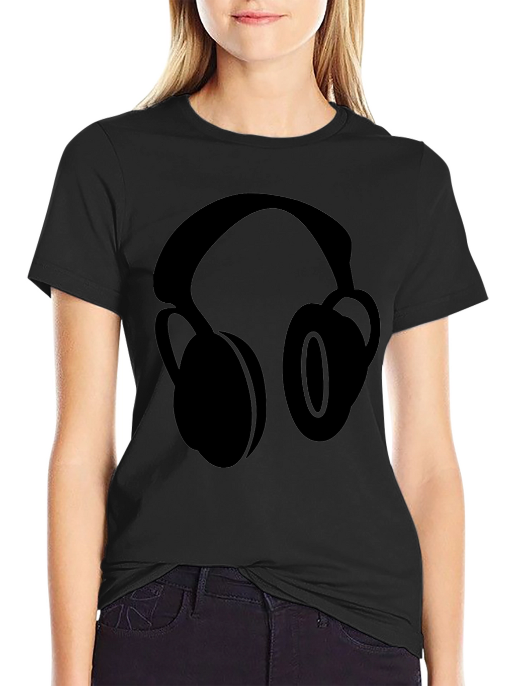 Headphones Graphic T-Shirt - Trendy Music Lover Tee