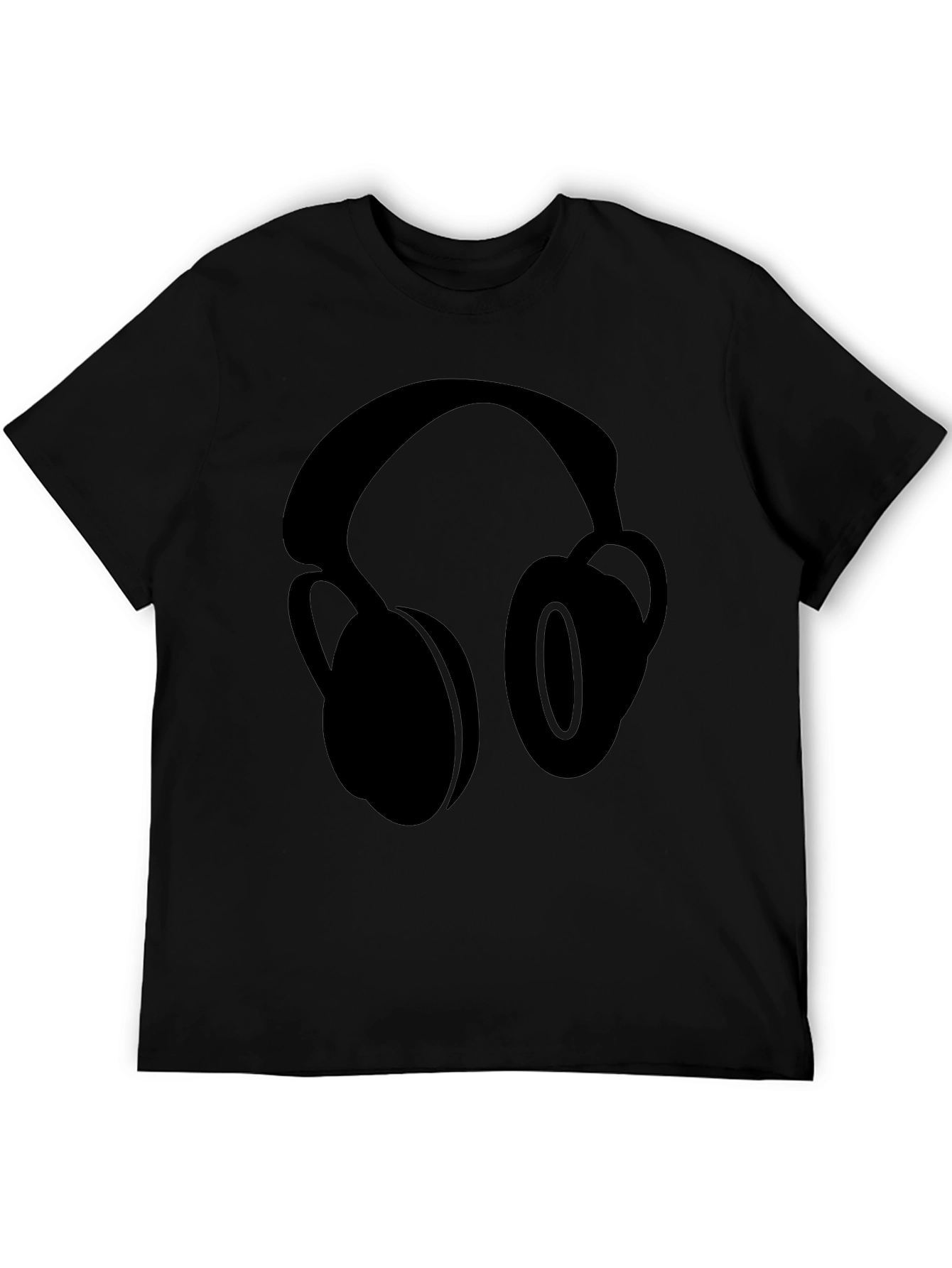 Headphones Graphic T-Shirt - Trendy Music Lover Tee