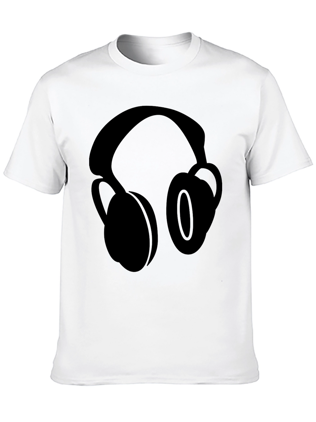 Headphones Graphic T-Shirt - Trendy Music Lover Tee