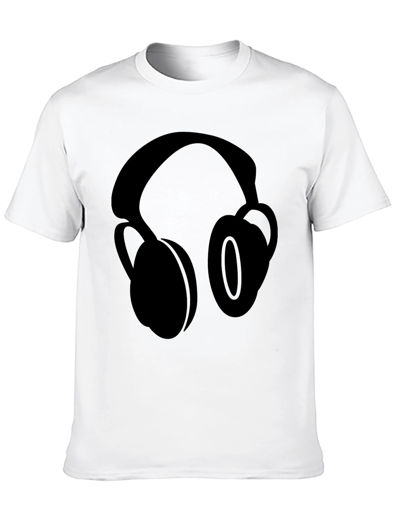 Headphones Graphic T-Shirt - Trendy Music Lover Tee