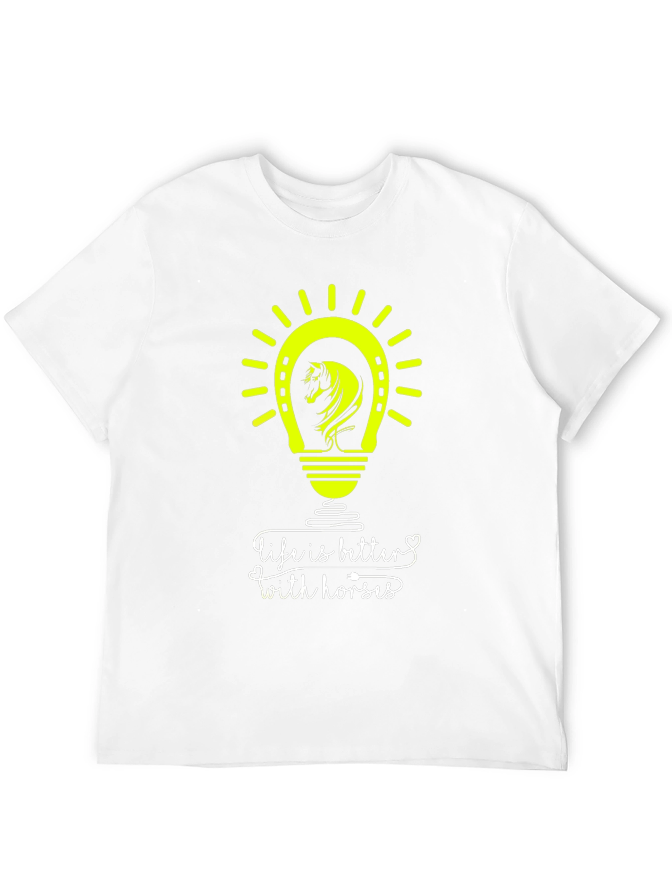 Life is Better with Horses T-Shirt