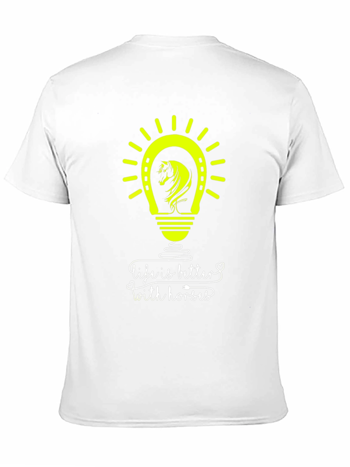 Life is Better with Horses T-Shirt