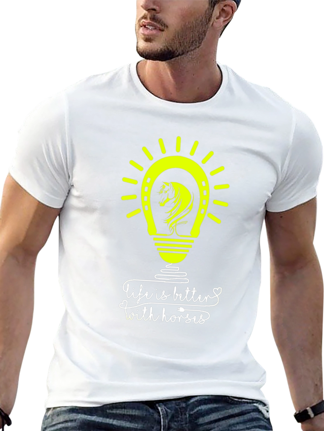 Life is Better with Horses T-Shirt