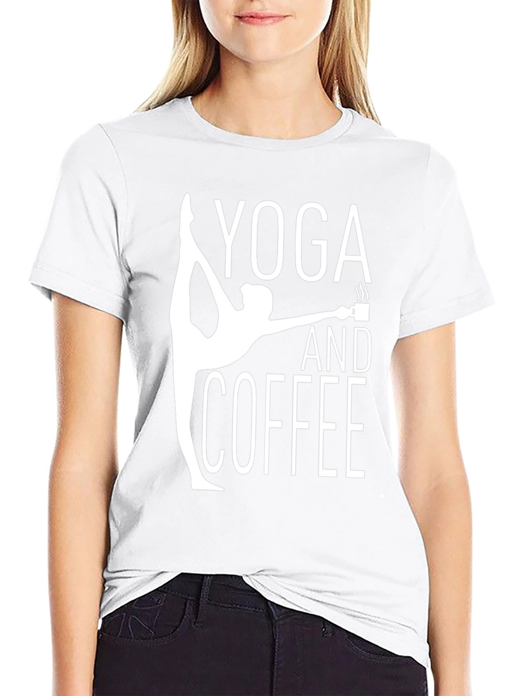 Yoga & Coffee T-Shirt - Flexible Fit