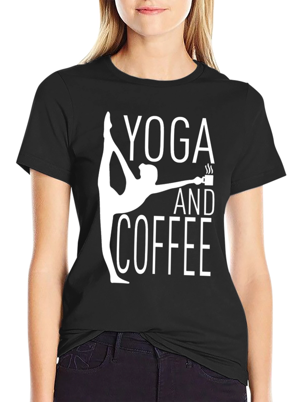 Yoga & Coffee T-Shirt - Flexible Fit