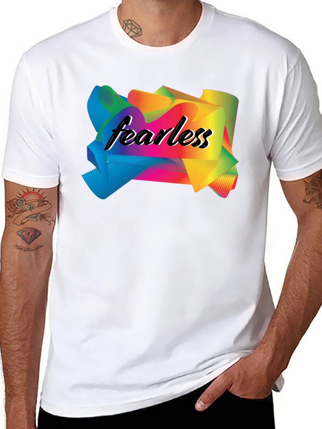 Fearless Graphic Tee - Bold Statement Shirt