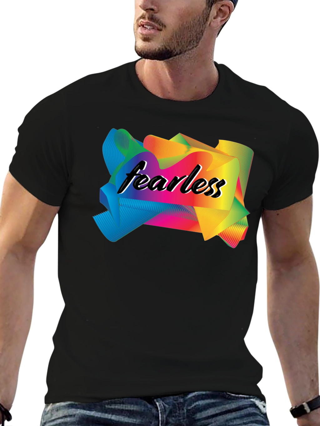 Fearless Graphic Tee - Bold Statement Shirt