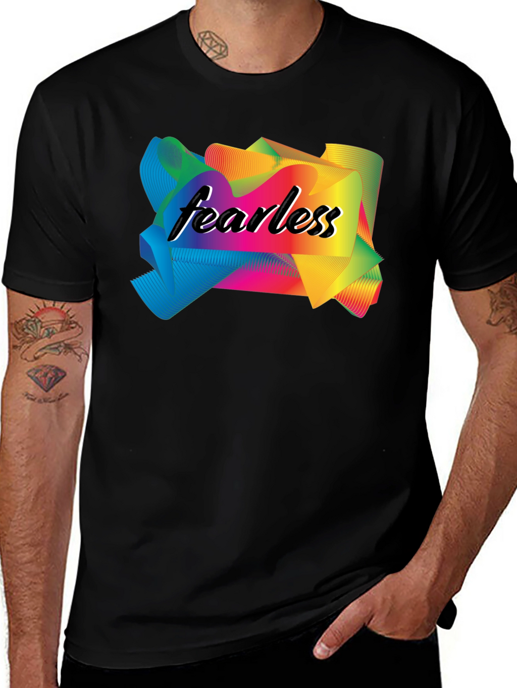 Fearless Graphic Tee - Bold Statement Shirt