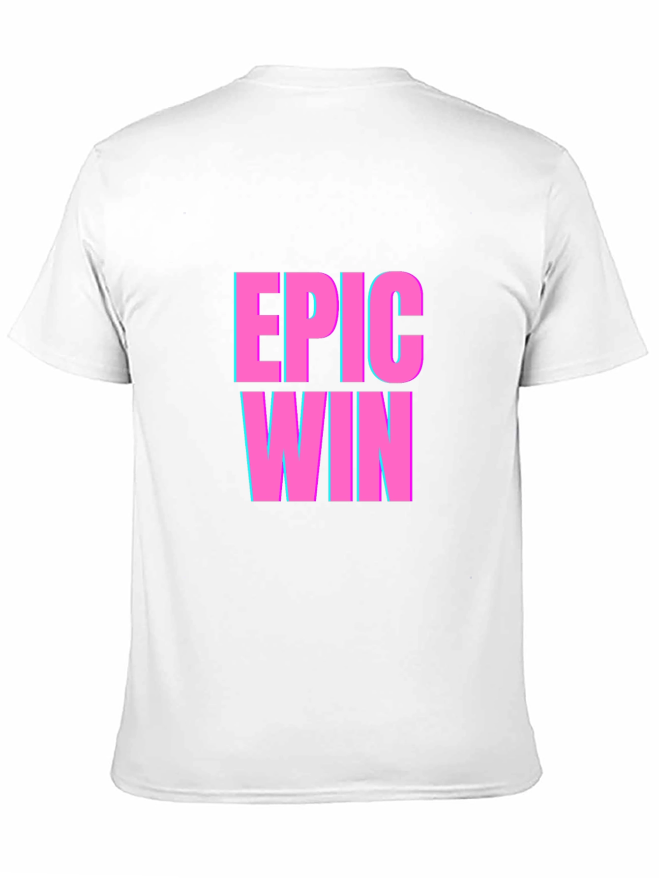 Epic Win Graphic T-Shirt - Black Casual Tee