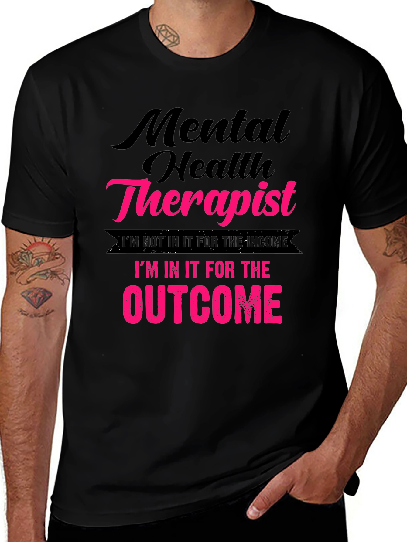 Mental Health Therapist T-Shirt - Outcome Driven