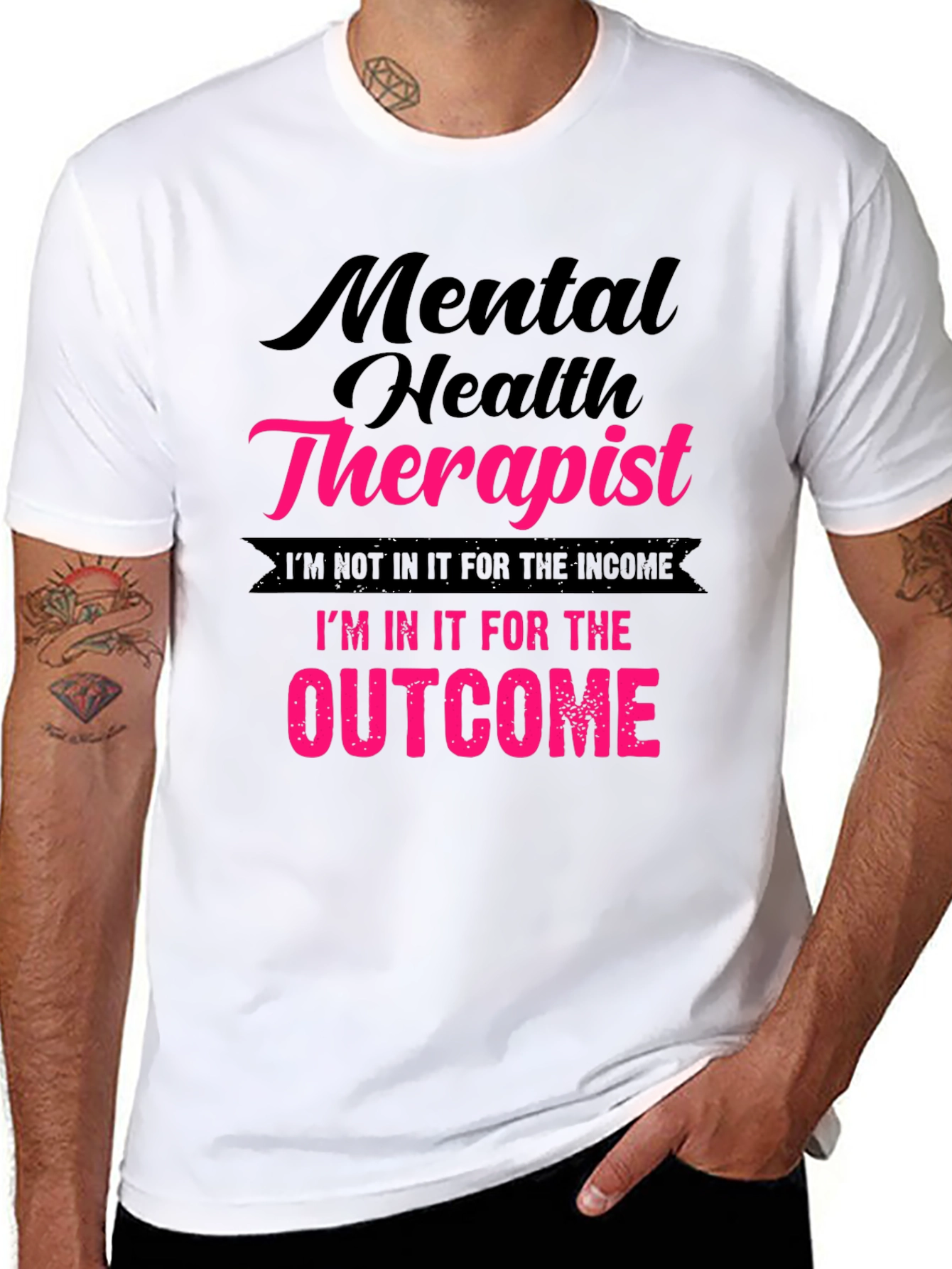 Mental Health Therapist T-Shirt - Outcome Driven