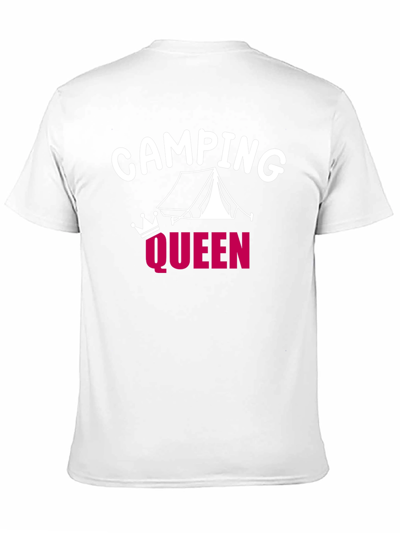 Camping Queen Black T-Shirt - Graphic Tee