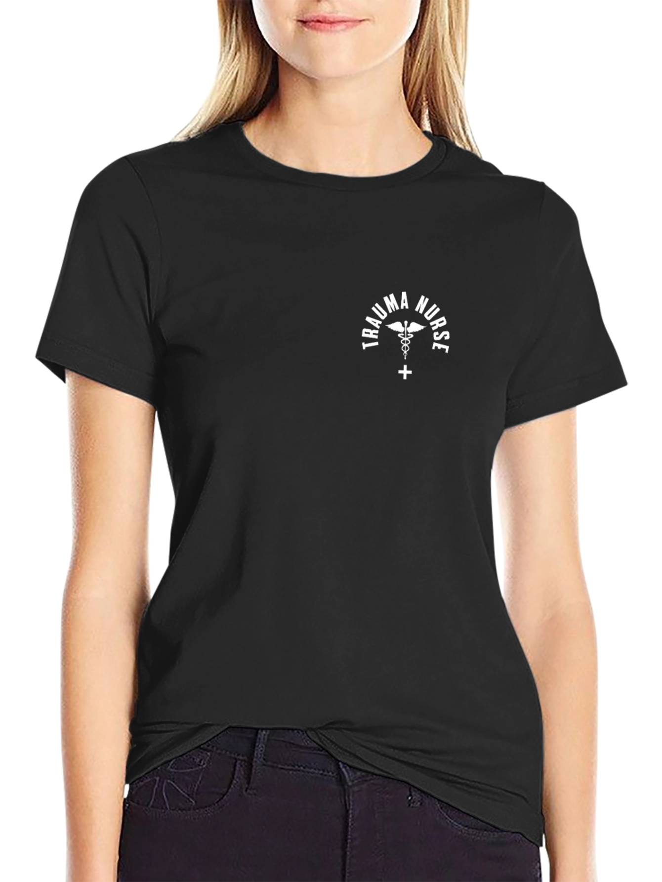 Trauma Nurse Black T-Shirt - Medical Hero Apparel