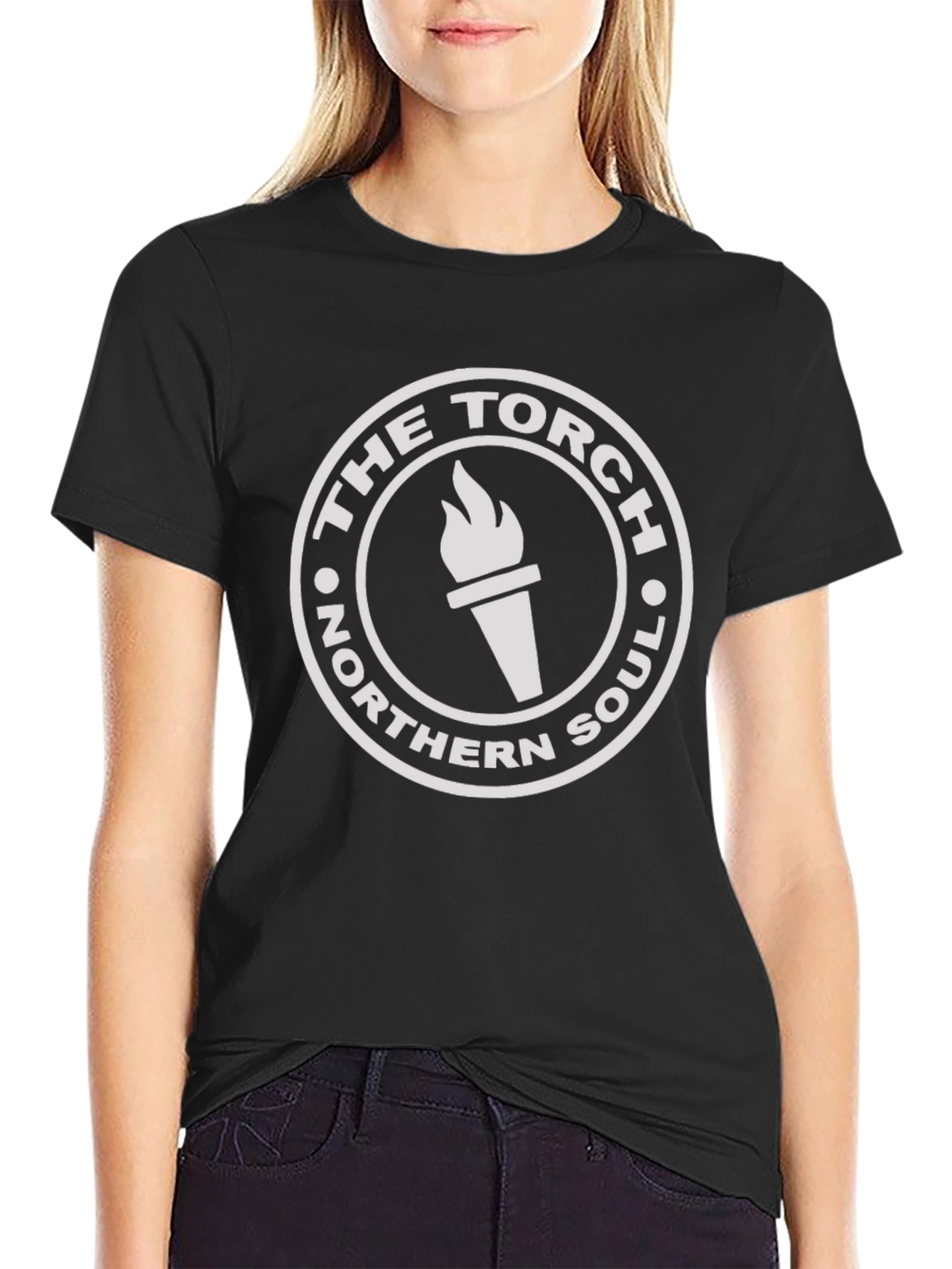 The Torch Northern Soul Black T-Shirt