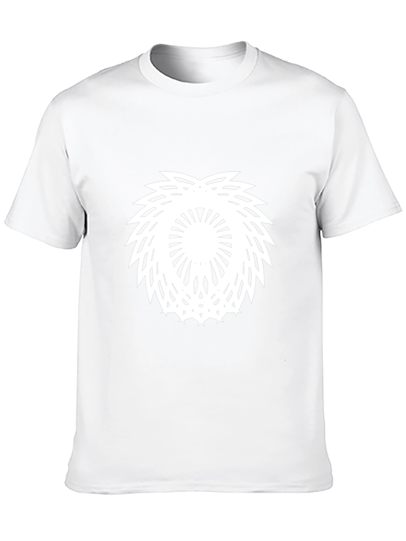 Modern Mandala Graphic Black T-Shirt