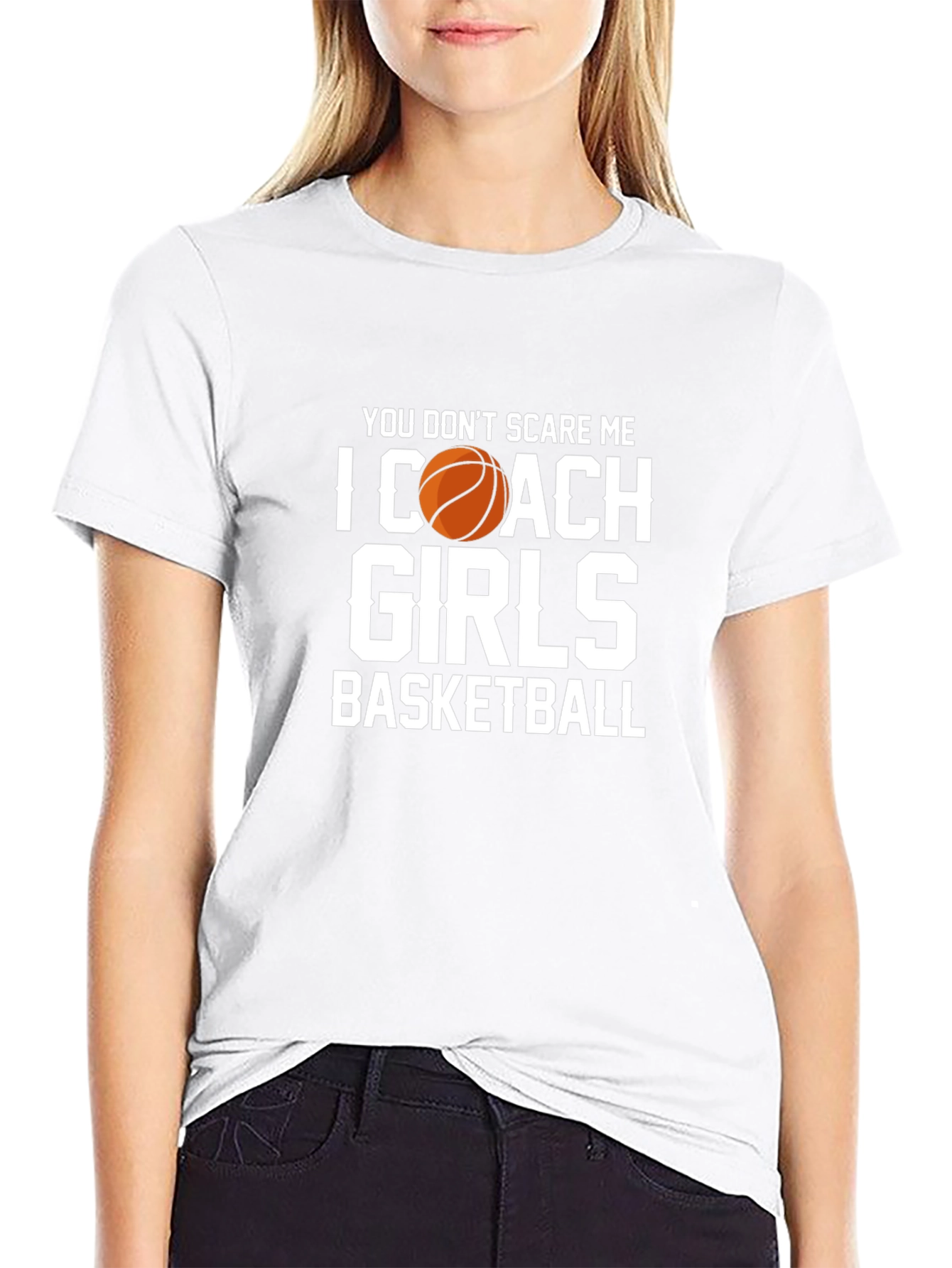 Girls Basketball Coach T-Shirt - Funny Gift