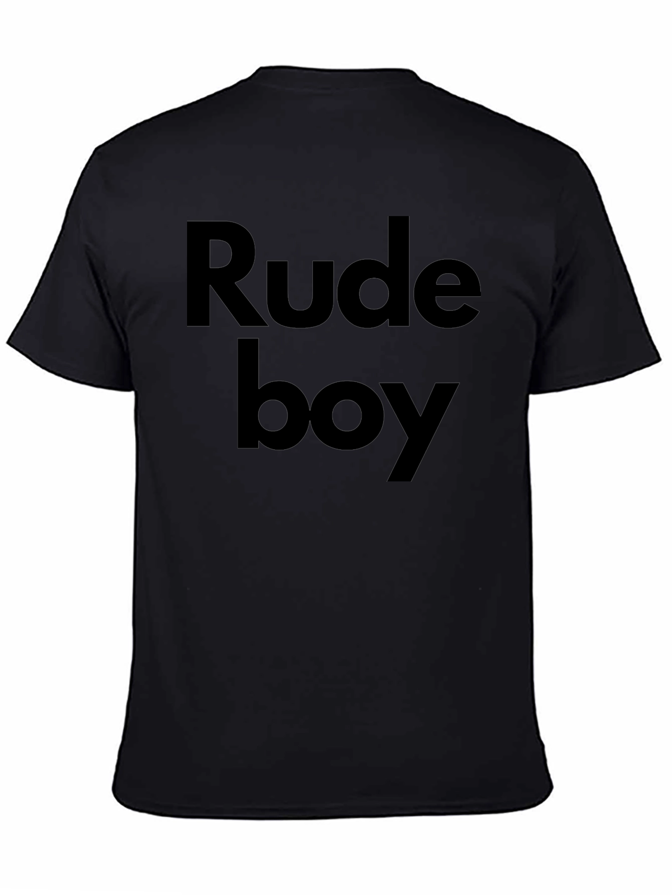 Rude Boy Graphic T-Shirt - Classic Crew Neck