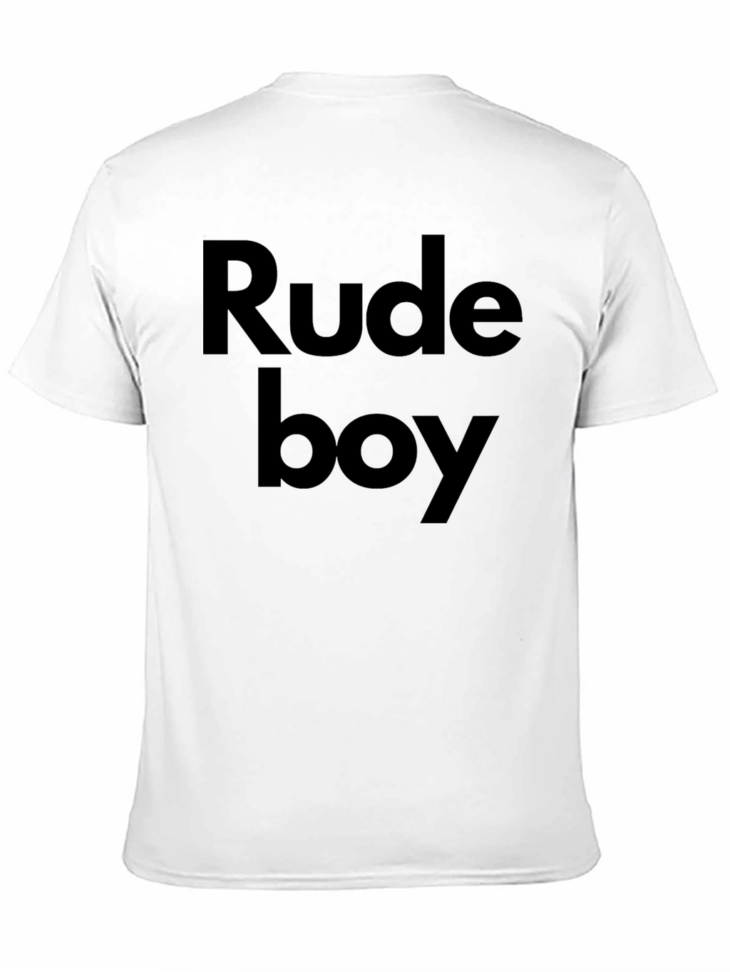 Rude Boy Graphic T-Shirt - Classic Crew Neck