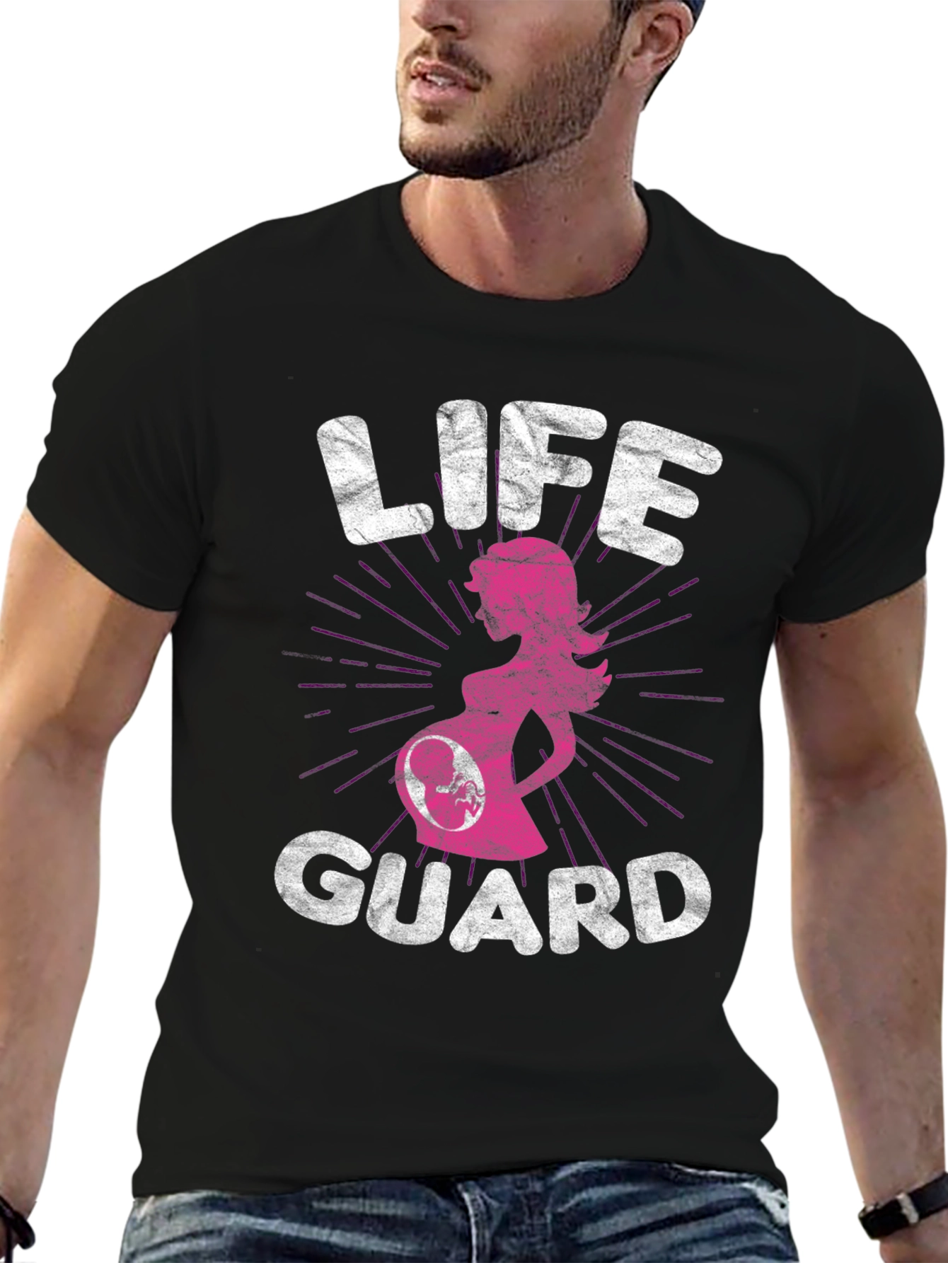 Life Guard Pregnancy T-Shirt - Expecting Mom Tee
