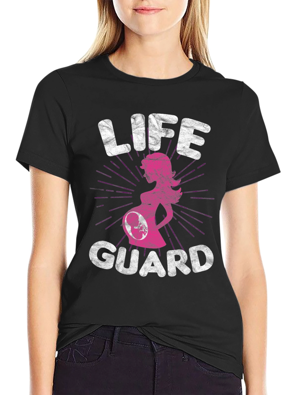 Life Guard Pregnancy T-Shirt - Expecting Mom Tee