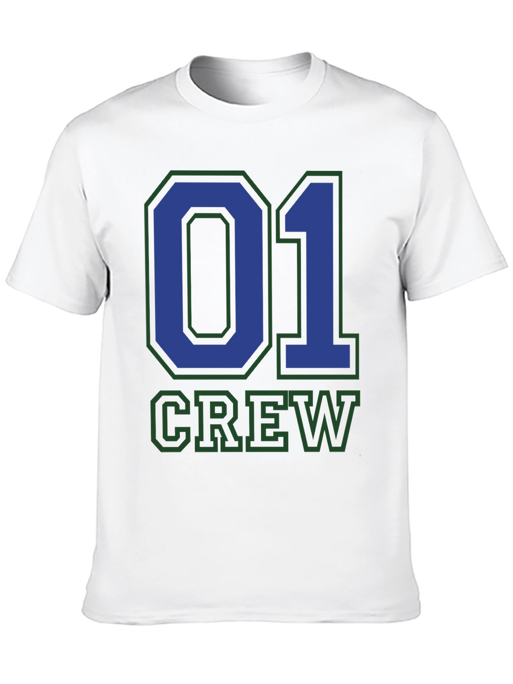 Crew 01 Graphic Tee - Black