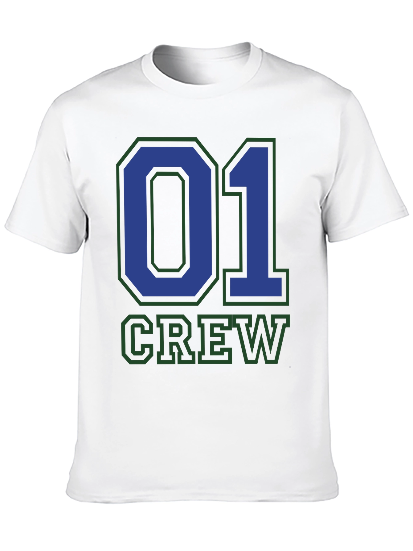 Crew 01 Graphic Tee - Black