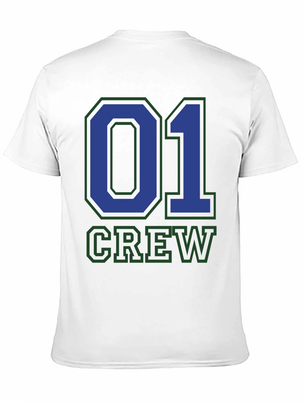 Crew 01 Graphic Tee - Black