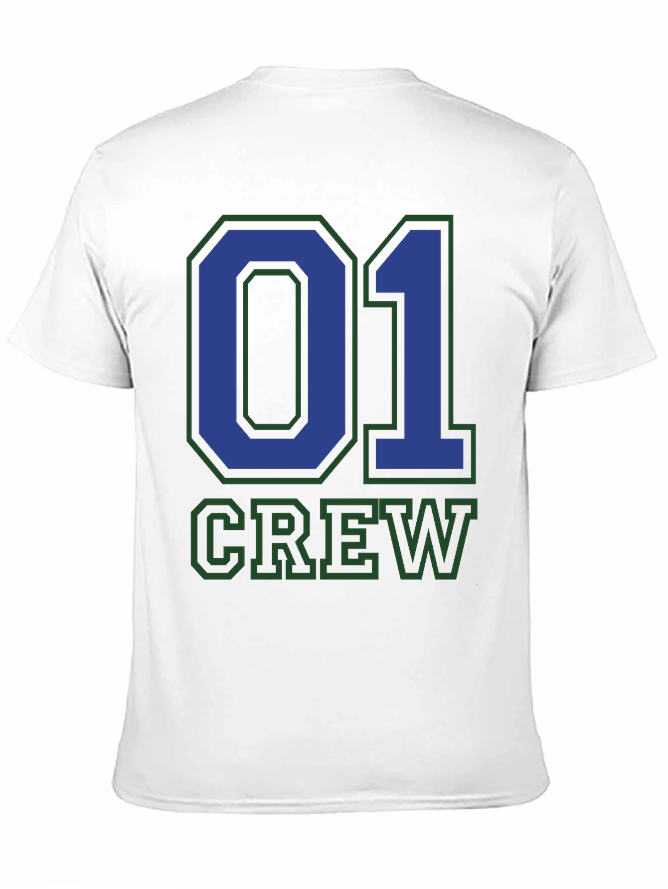 Crew 01 Graphic Tee - Black