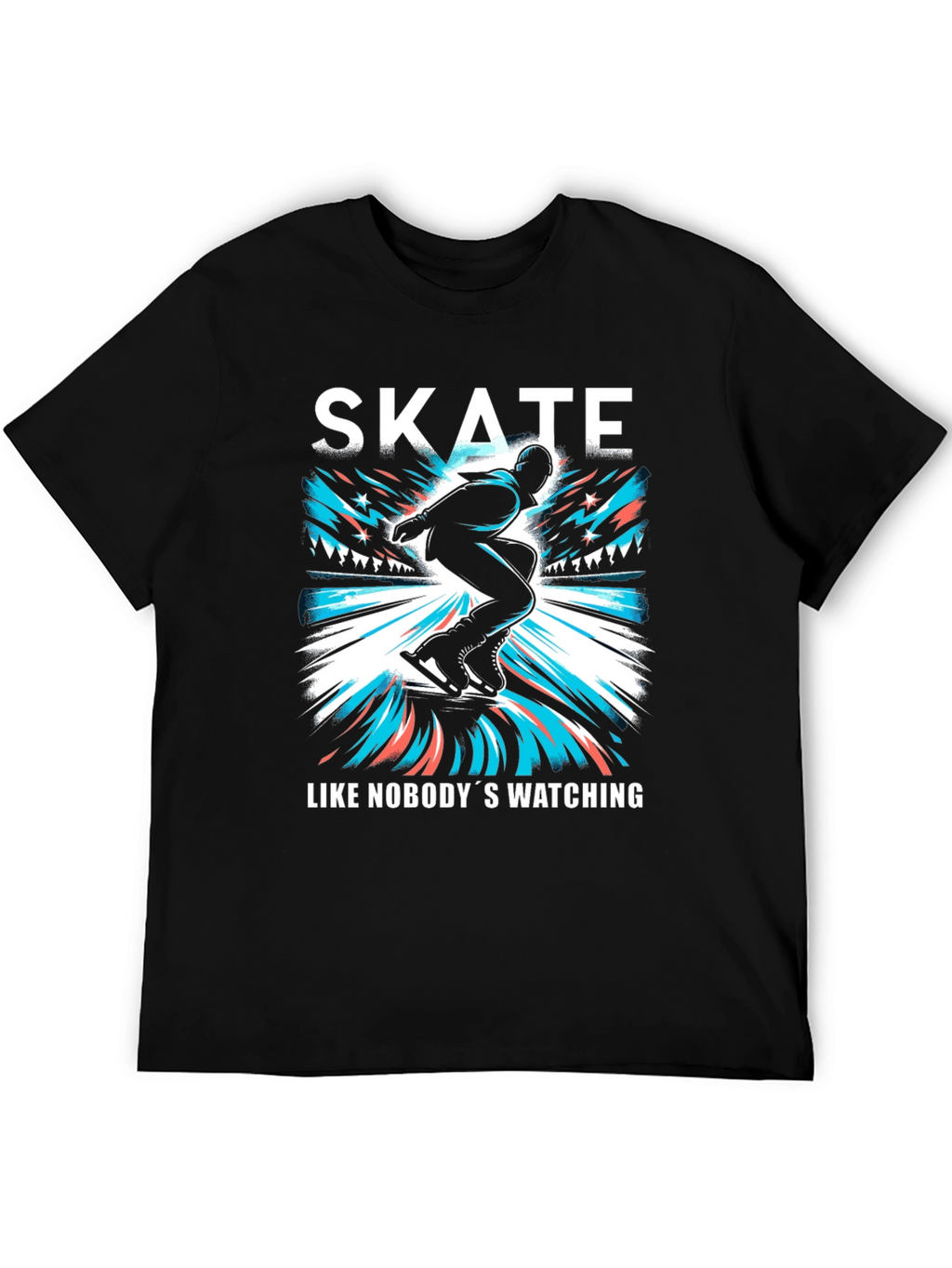 Skate Like Nobodys Watching T-Shirt