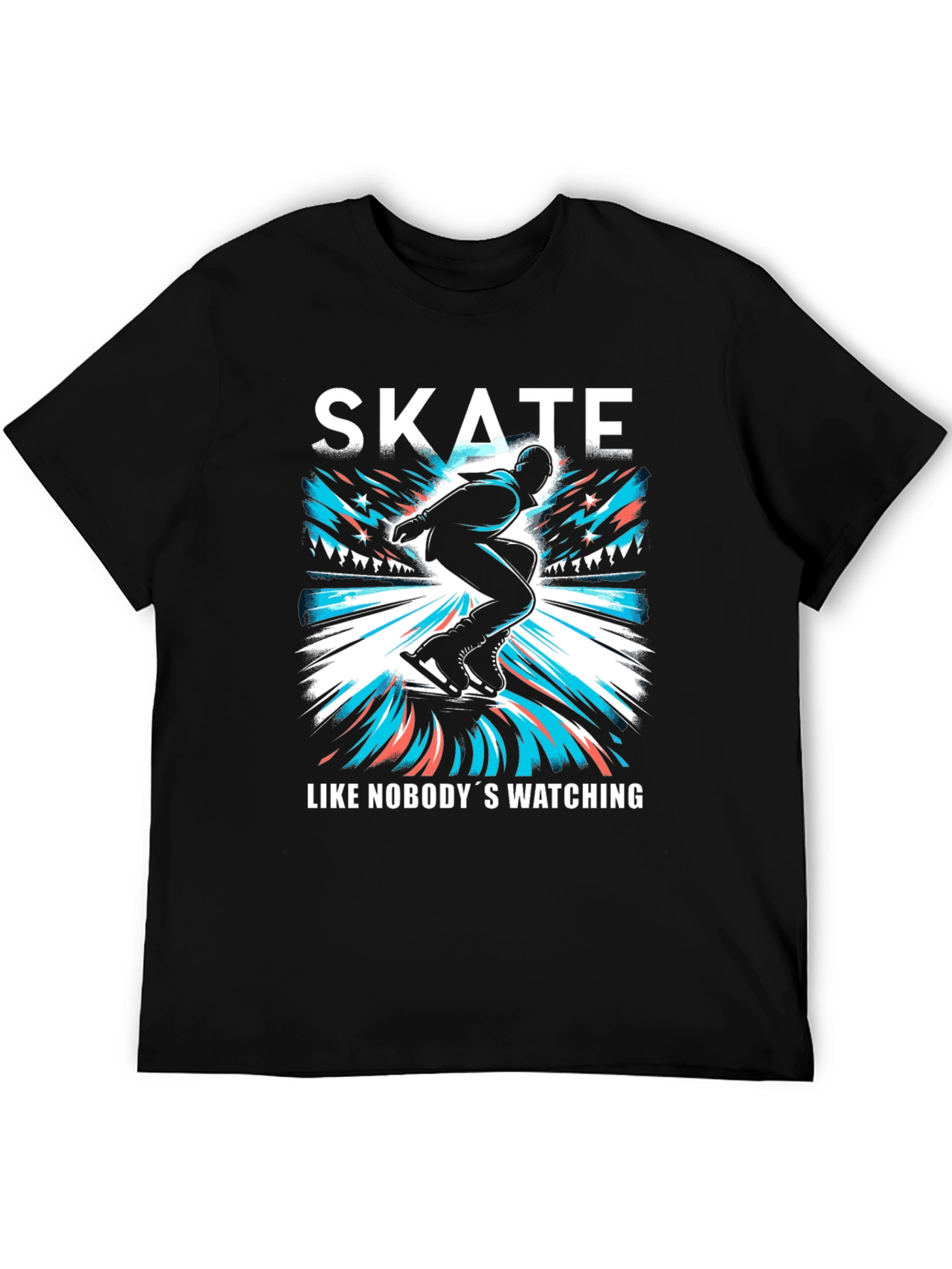 Skate Like Nobodys Watching T-Shirt