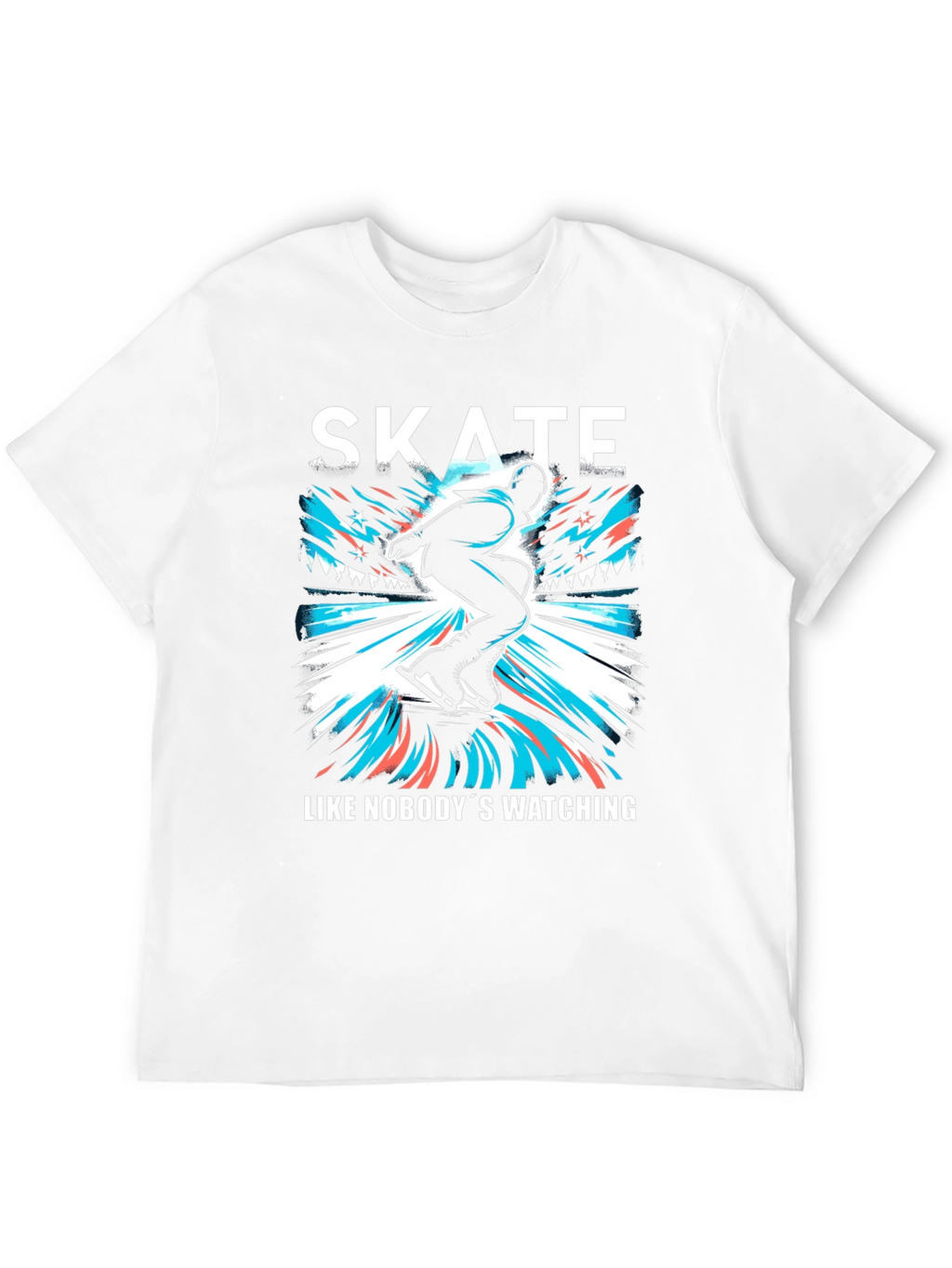 Skate Like Nobodys Watching T-Shirt
