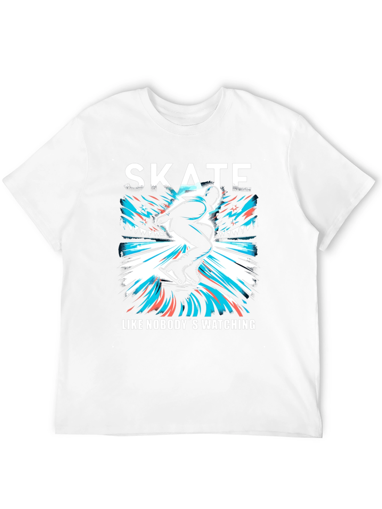 Skate Like Nobodys Watching T-Shirt