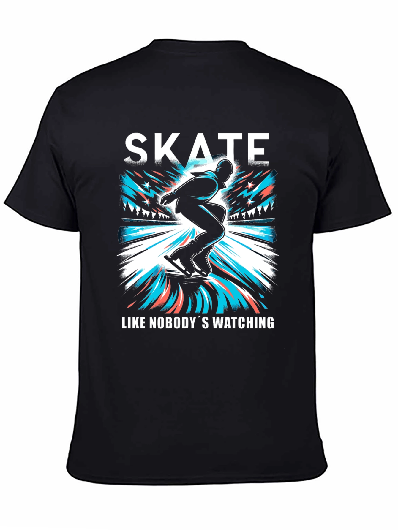 Skate Like Nobodys Watching T-Shirt