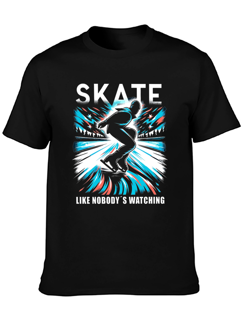 Skate Like Nobodys Watching T-Shirt