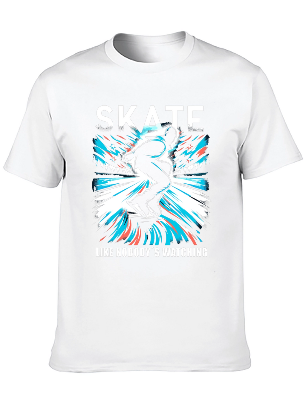 Skate Like Nobodys Watching T-Shirt
