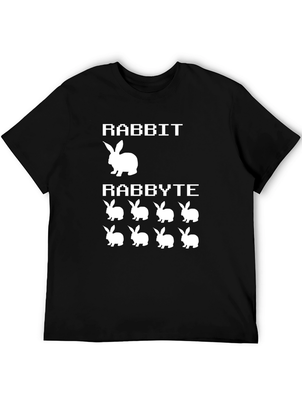 Rabbit / Rabbyte Funny Graphic T-Shirt
