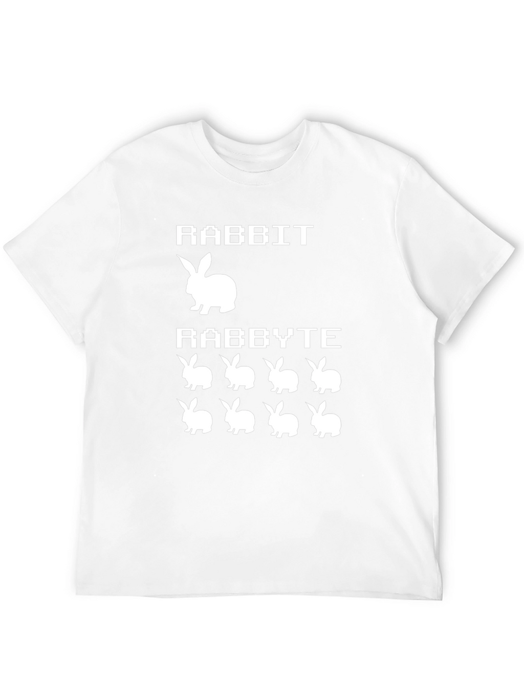 Rabbit / Rabbyte Funny Graphic T-Shirt