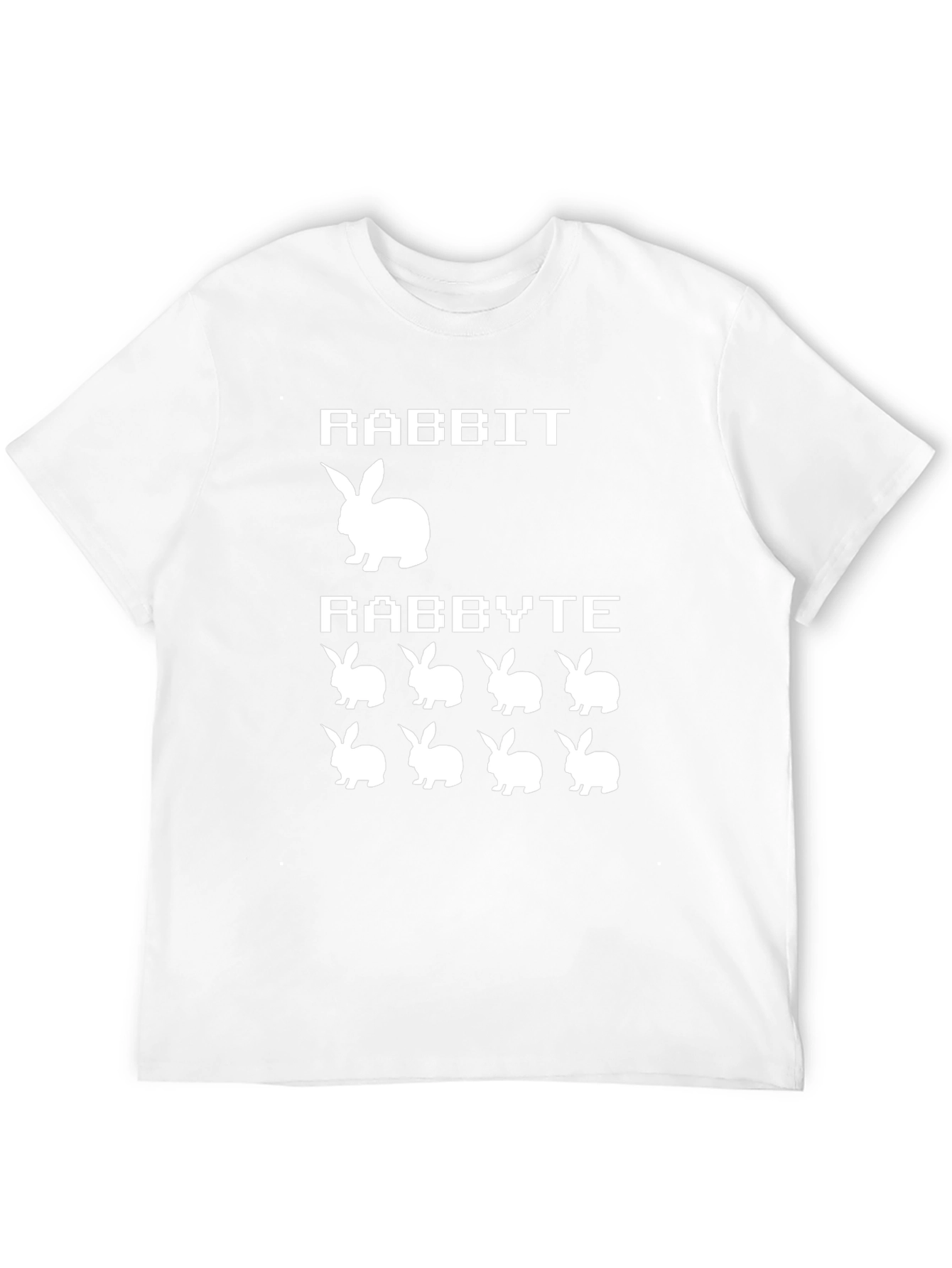 Rabbit / Rabbyte Funny Graphic T-Shirt