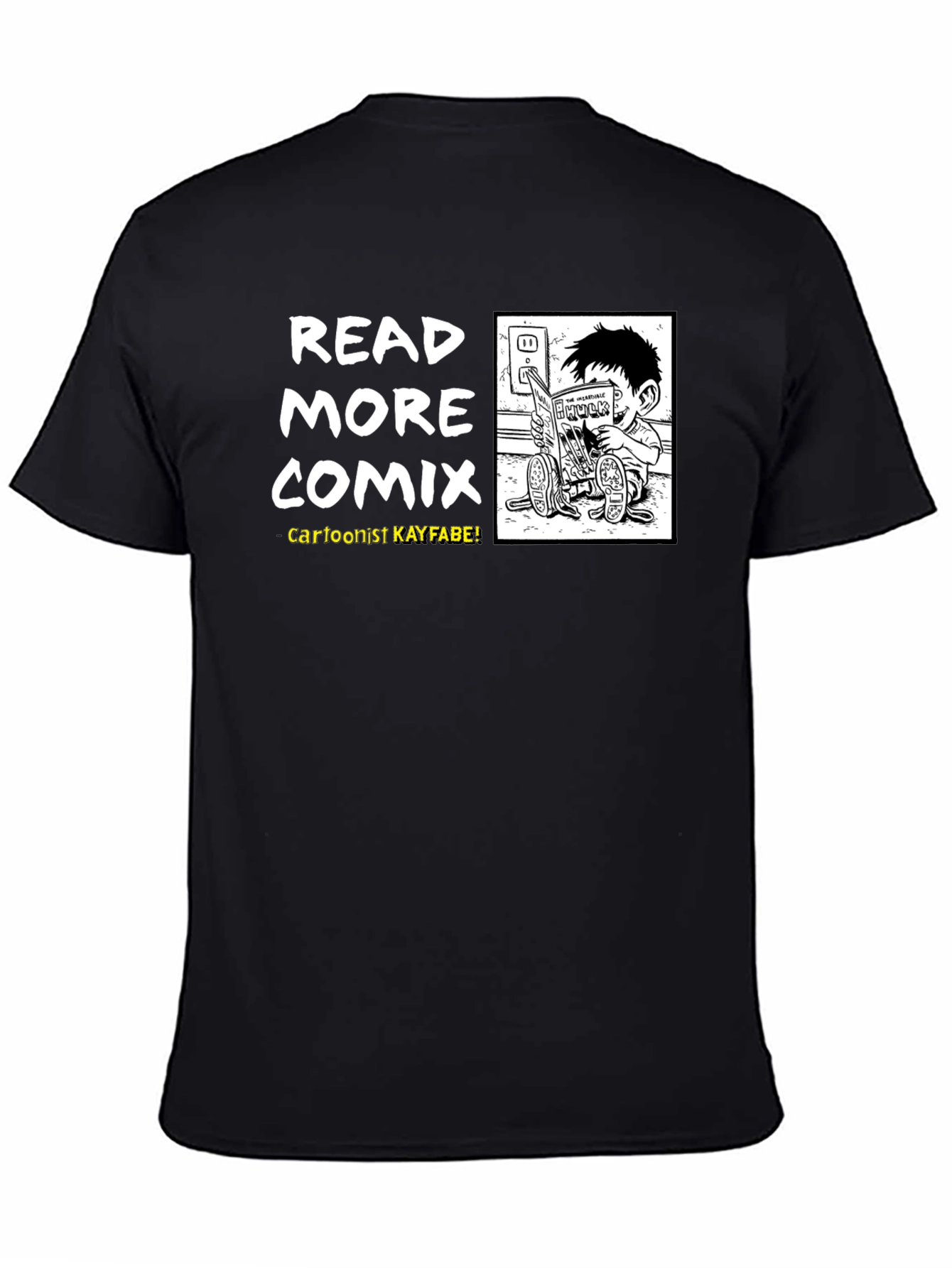 Read More Comix T-Shirt - Cartoonist Kayfabe
