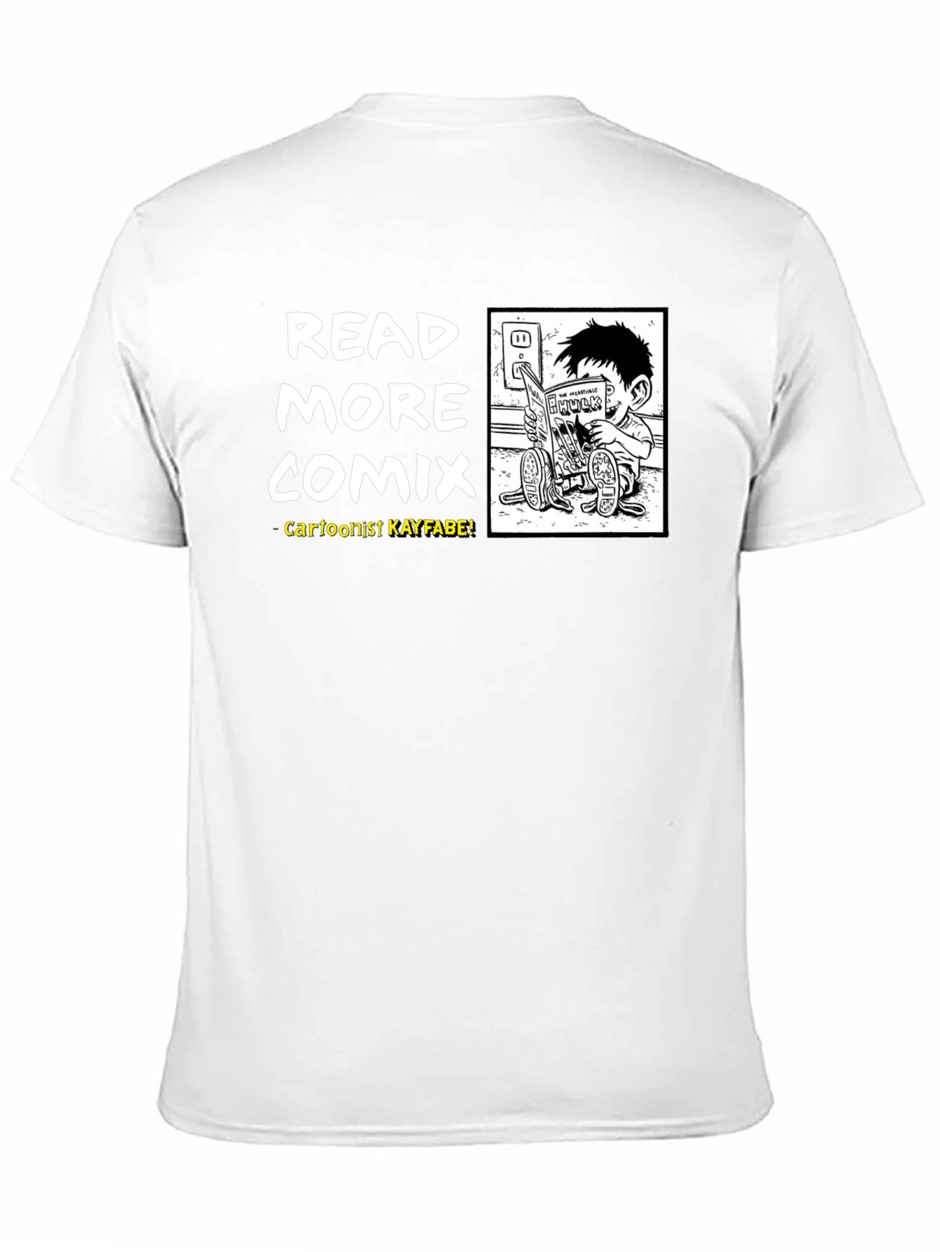 Read More Comix T-Shirt - Cartoonist Kayfabe