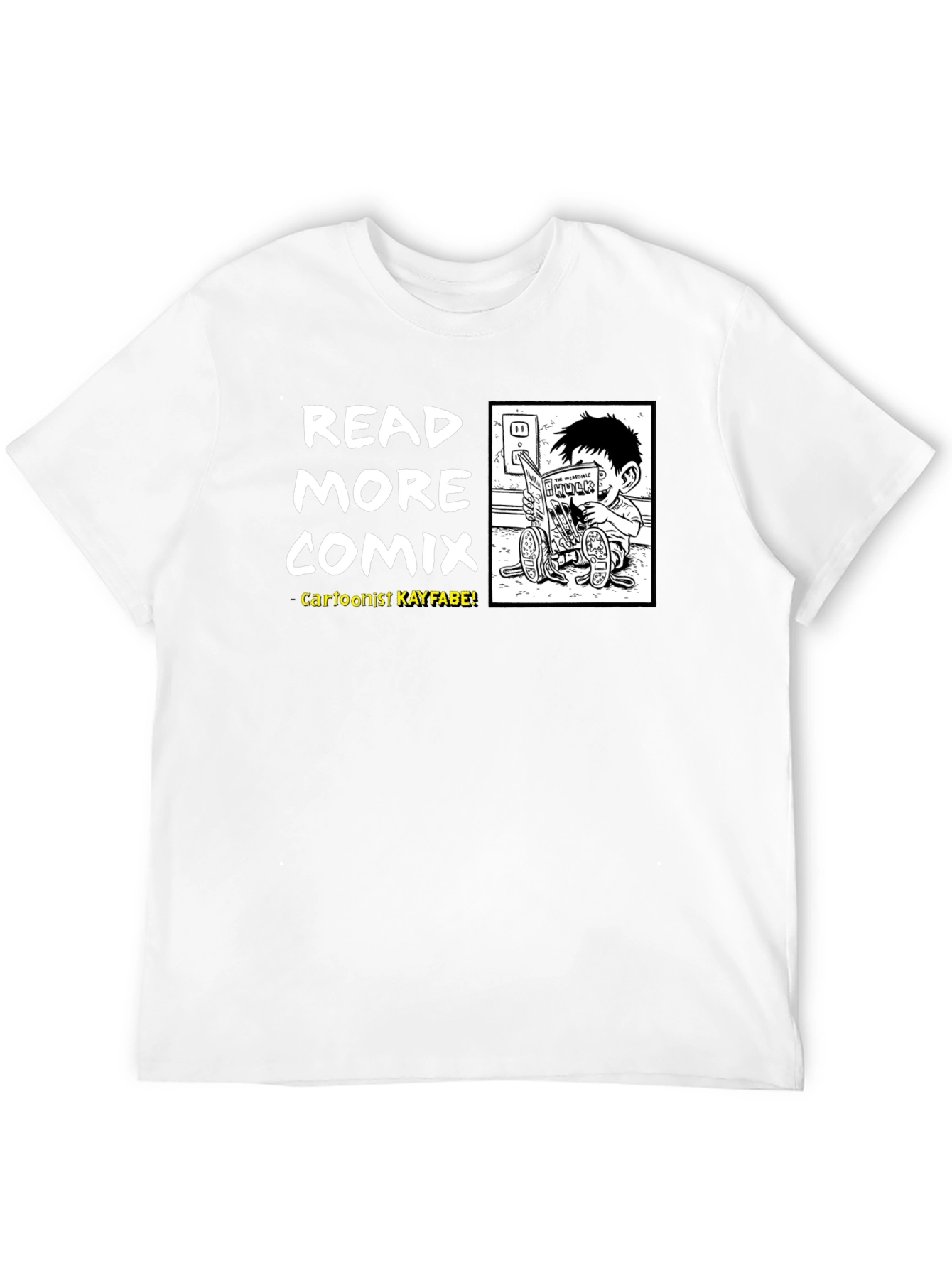 Read More Comix T-Shirt - Cartoonist Kayfabe