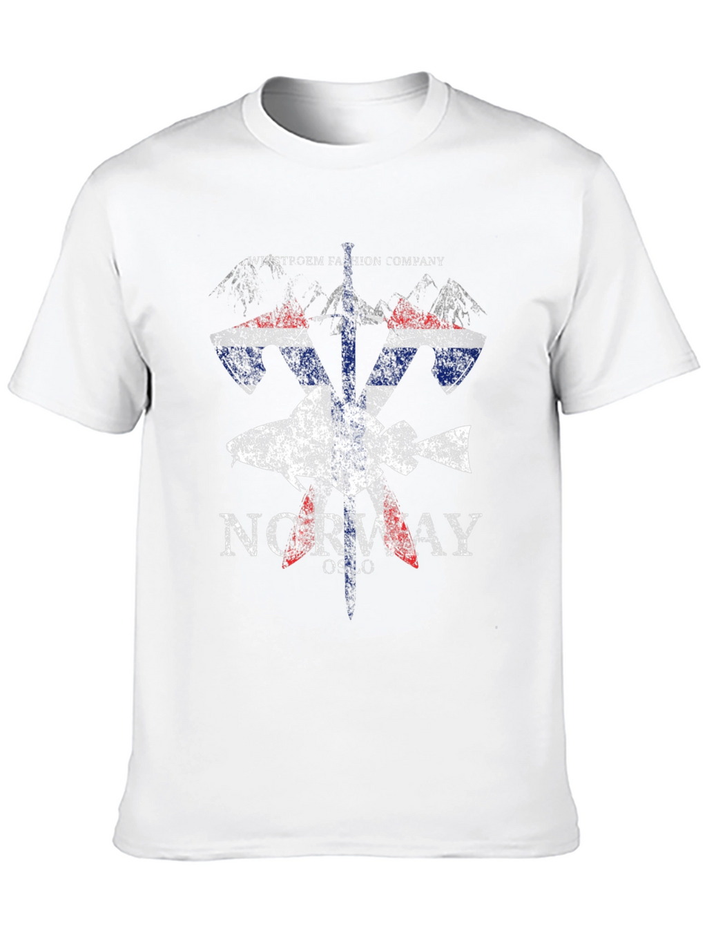 Norway Fish Flag Graphic Tee