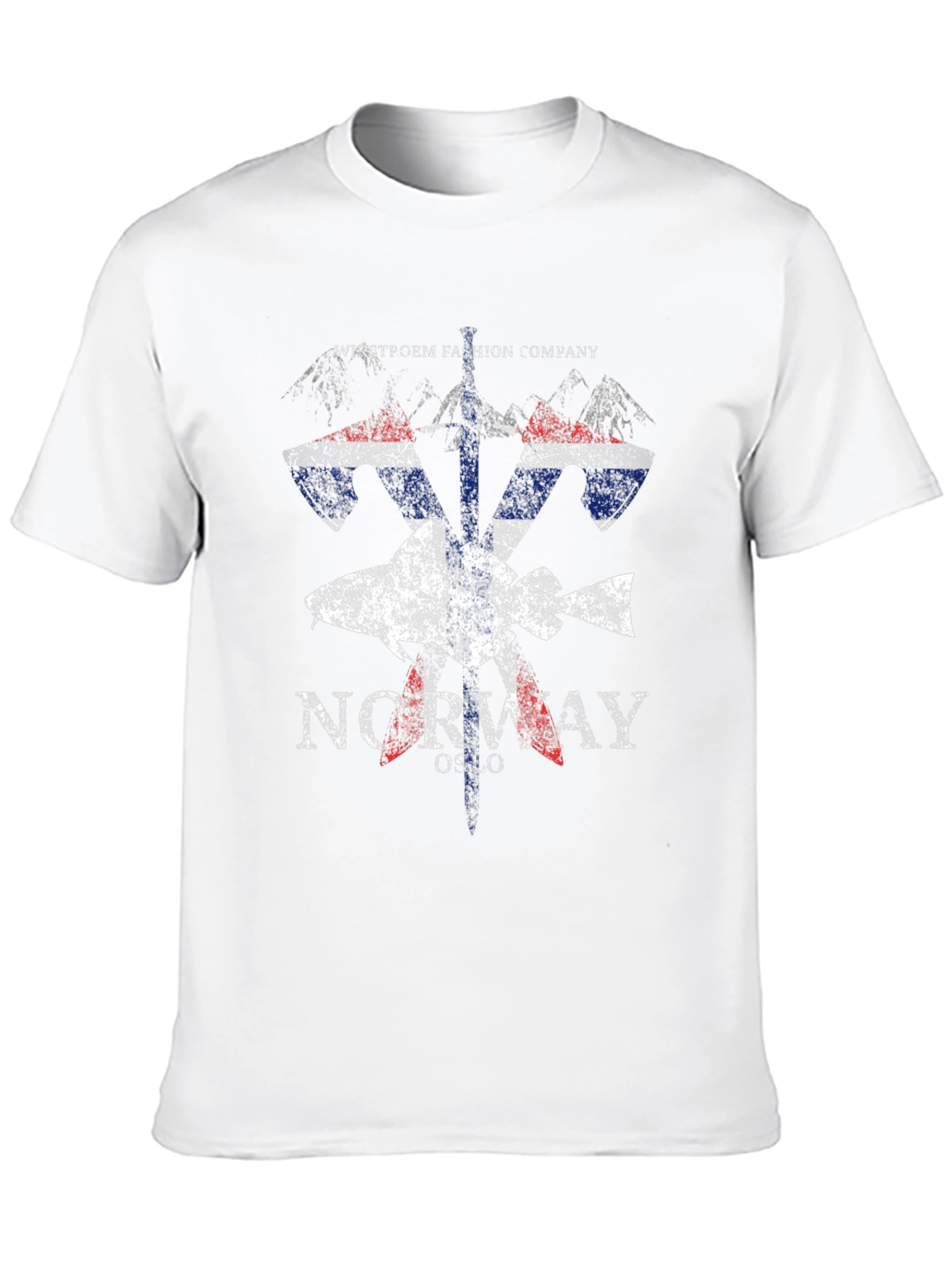 Norway Fish Flag Graphic Tee