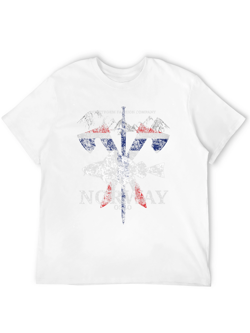 Norway Fish Flag Graphic Tee