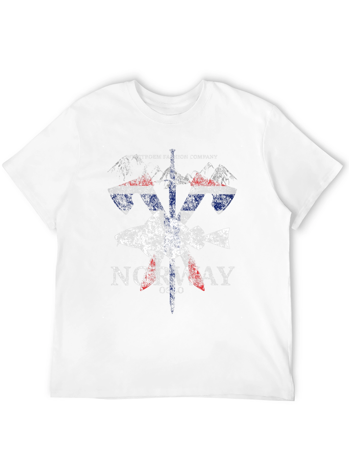 Norway Fish Flag Graphic Tee