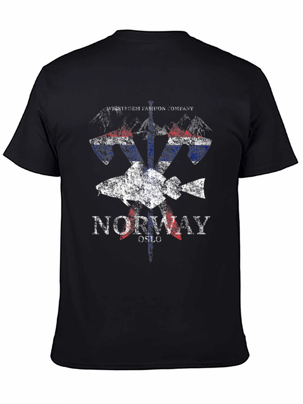 Norway Fish Flag Graphic Tee