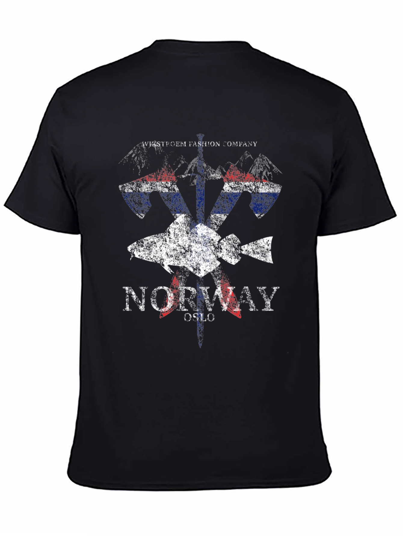 Norway Fish Flag Graphic Tee