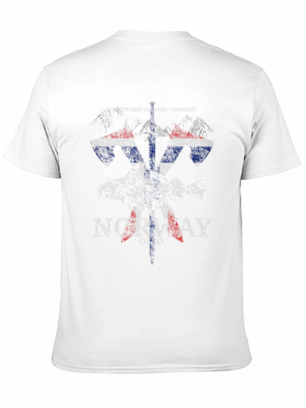 Norway Fish Flag Graphic Tee